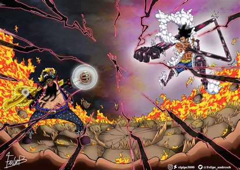 kurohige|luffy vs kurohige.